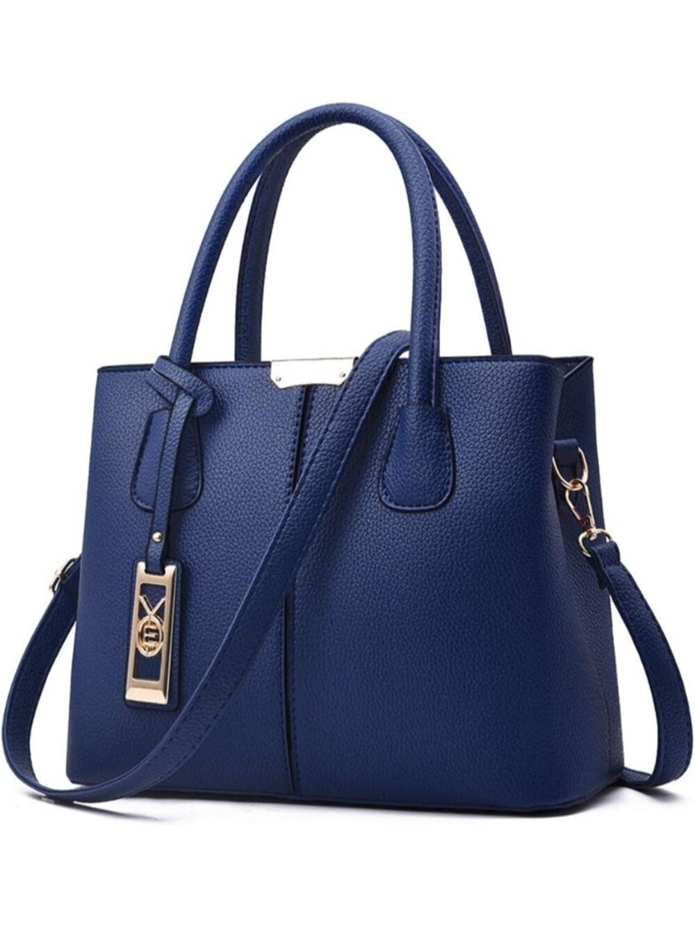 〽️Women's Blue Top Handle Satchel Shoulder Strap Purses Fashion Travel Handbags